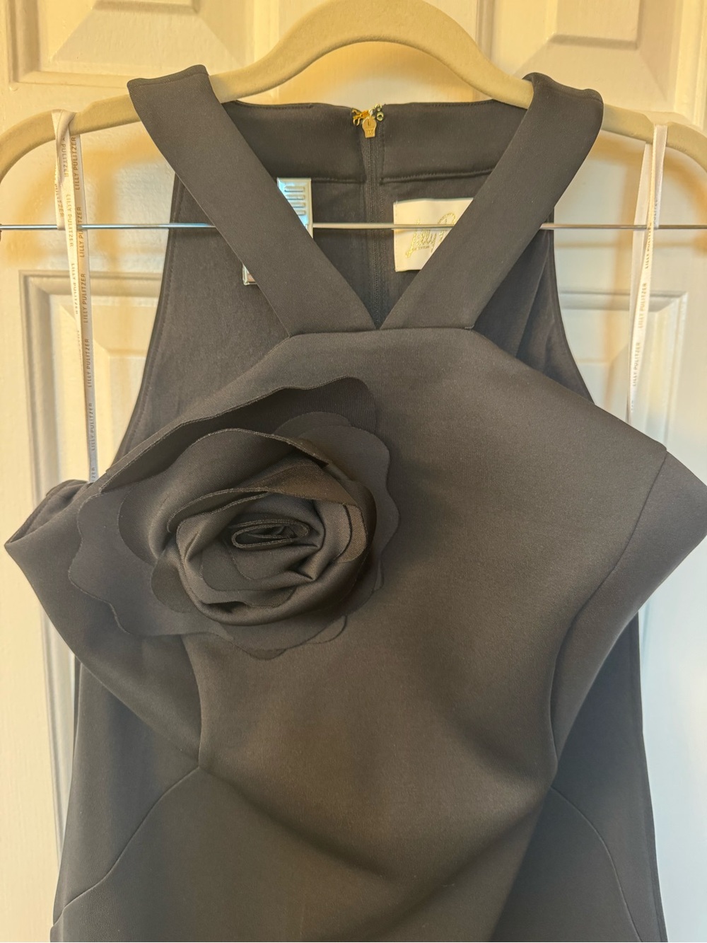 Lilly Pulitzer Elegant Black Maxi Dress
